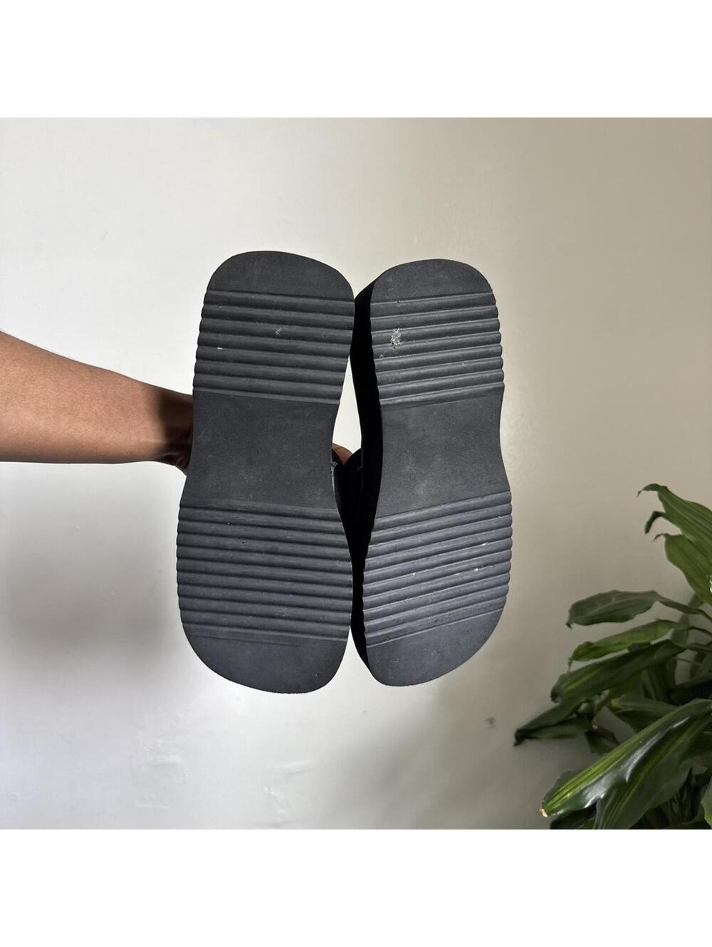 Vintage Y2K Disney chunky platform slides Fits like women’s US 9 - Picture 6 of 7